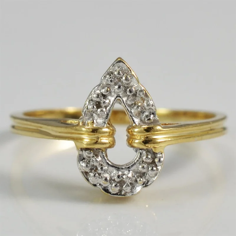 Exclusive Online Discounts On Stylish Jewelry Pear Shaped Diamond Ring | 0.03 ctw, SZ 5.75 |