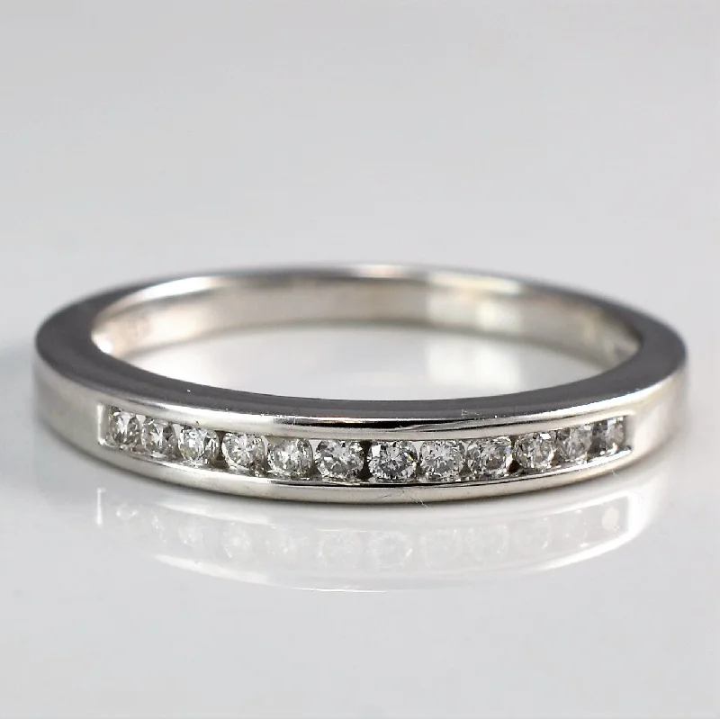 Shop High-Quality Jewelry At Jaw-Dropping Discounts Channel Set Diamond Band | 0.15ctw | SZ 7 |