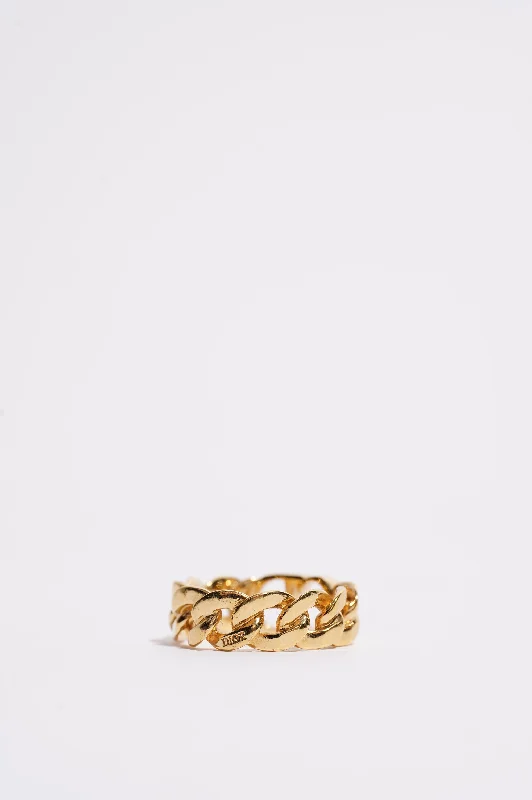 Limited-Stock Jewelry Clearance – Grab Your Favorites Now Christian Dior Womens Danseuse Etoile Ring Gold L