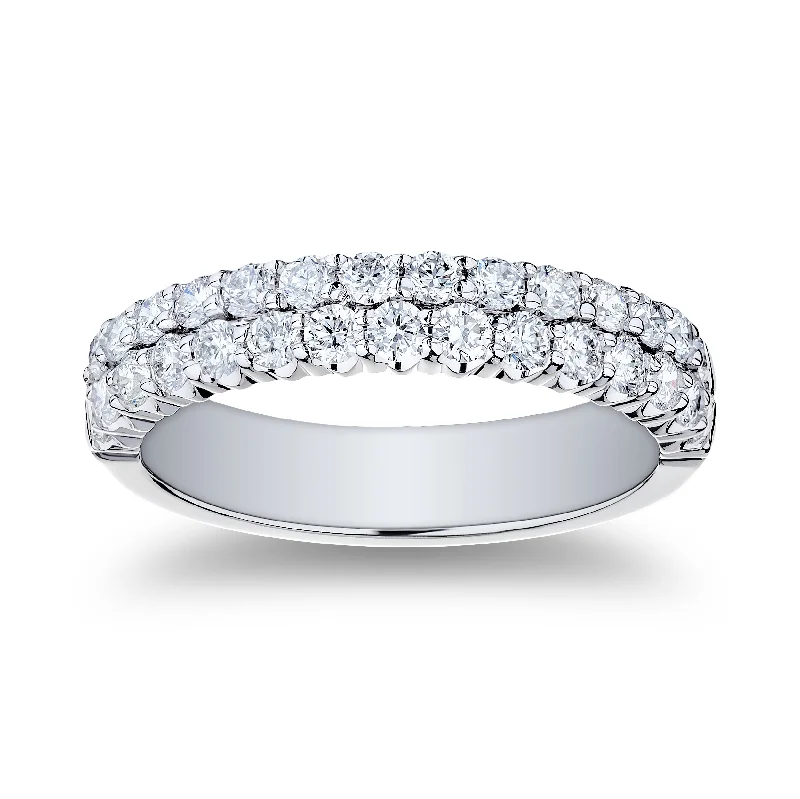 Best Jewelry Deals – Shop Premium Pieces At Great Prices Bremer Jewelry Round Diamond Half Anniversary Fashion Ring in Platinum (0.90ctw)