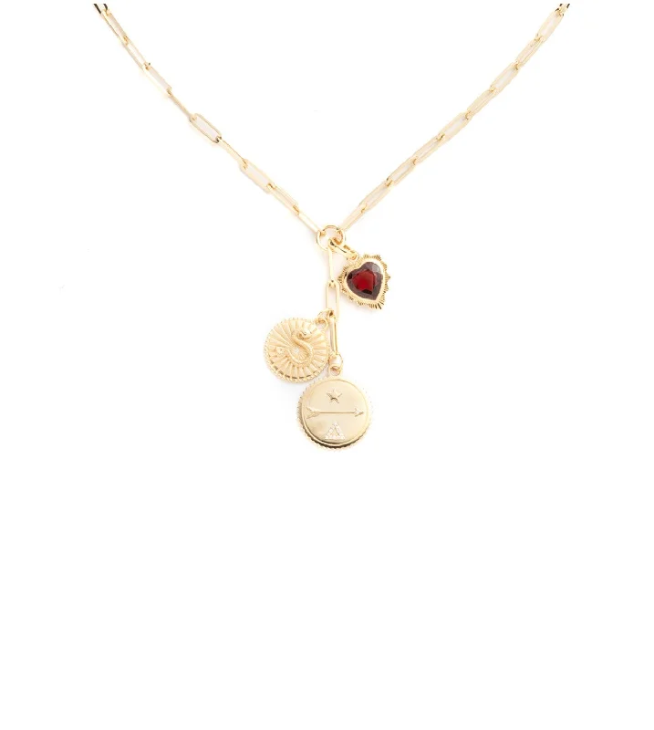 Huge Savings On Timeless Jewelry Collections Dream, Karma & Gemstone Heart : Classic Fob Extension Necklace