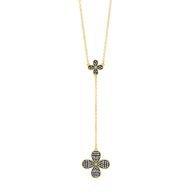 Fashion-Forward Jewelry At Incredible Prices Freida Rothman Blossoming Brilliance Lariat Necklace