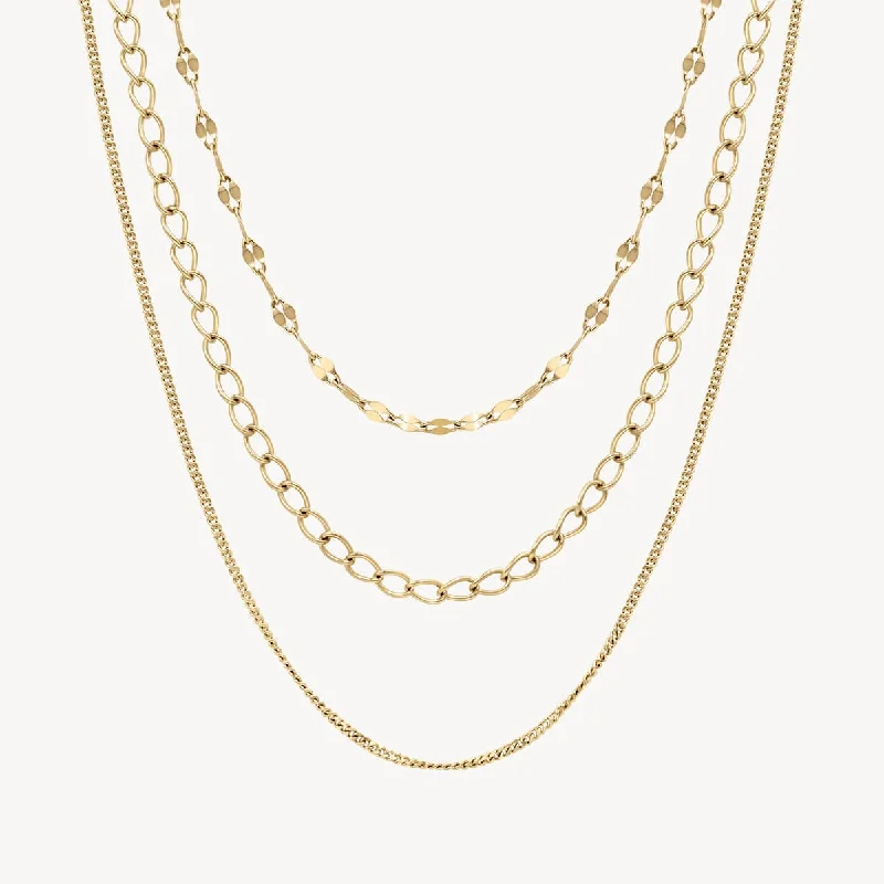 Discover Unique Jewelry With Special Limited-Time Offers Three Chain Sparkle Necklace