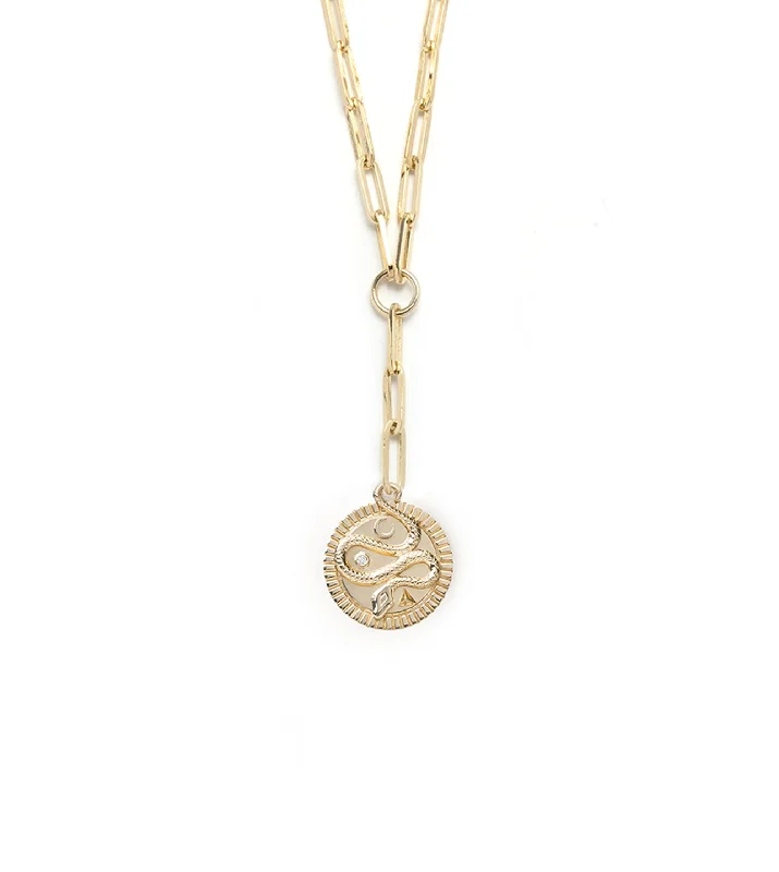 High-Quality Gemstone Jewelry For Special Occasions Wholeness : Classic Fob Clip Extension Chain Necklace
