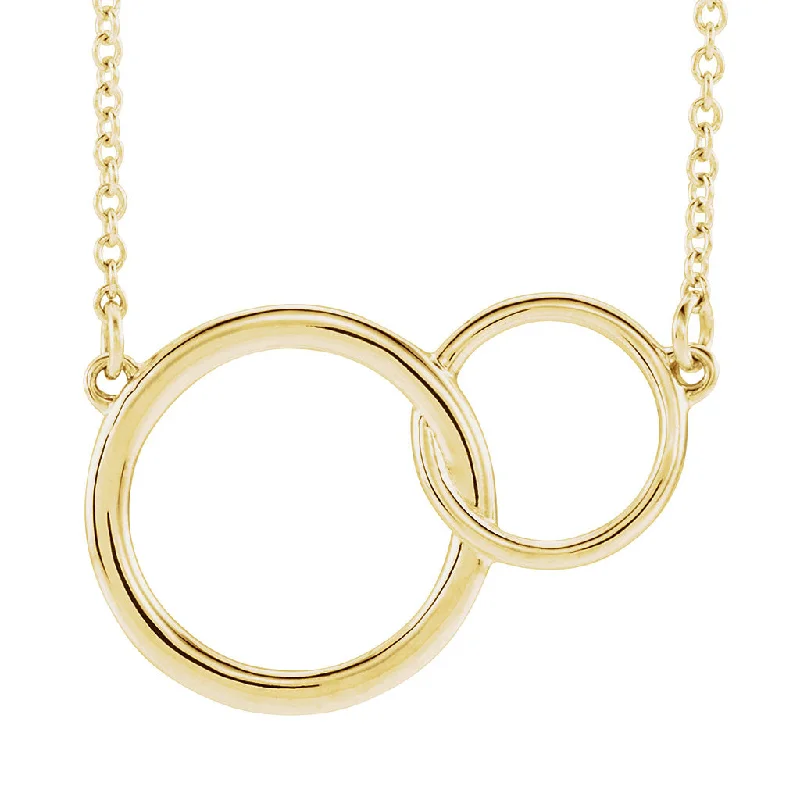 Don't Miss Our Biggest Jewelry Sale Of The Season You + Me Plain Necklace in Yellow Gold