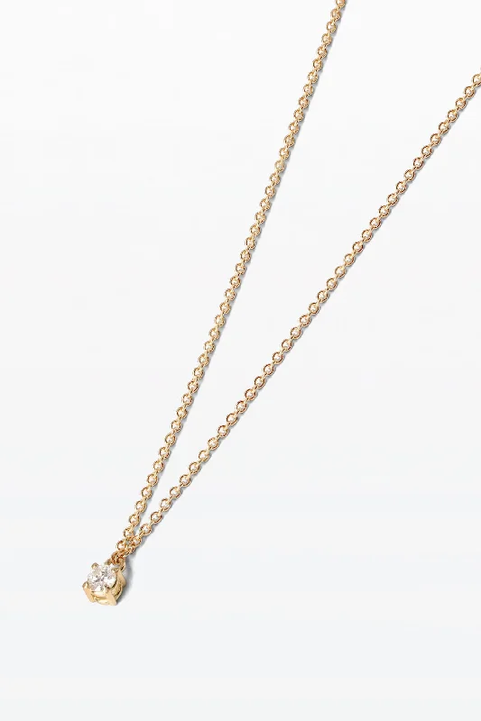 Limited-Time Offer On Elegant Jewelry Pieces Anthology 01 18K Gold Necklace w. Diamond