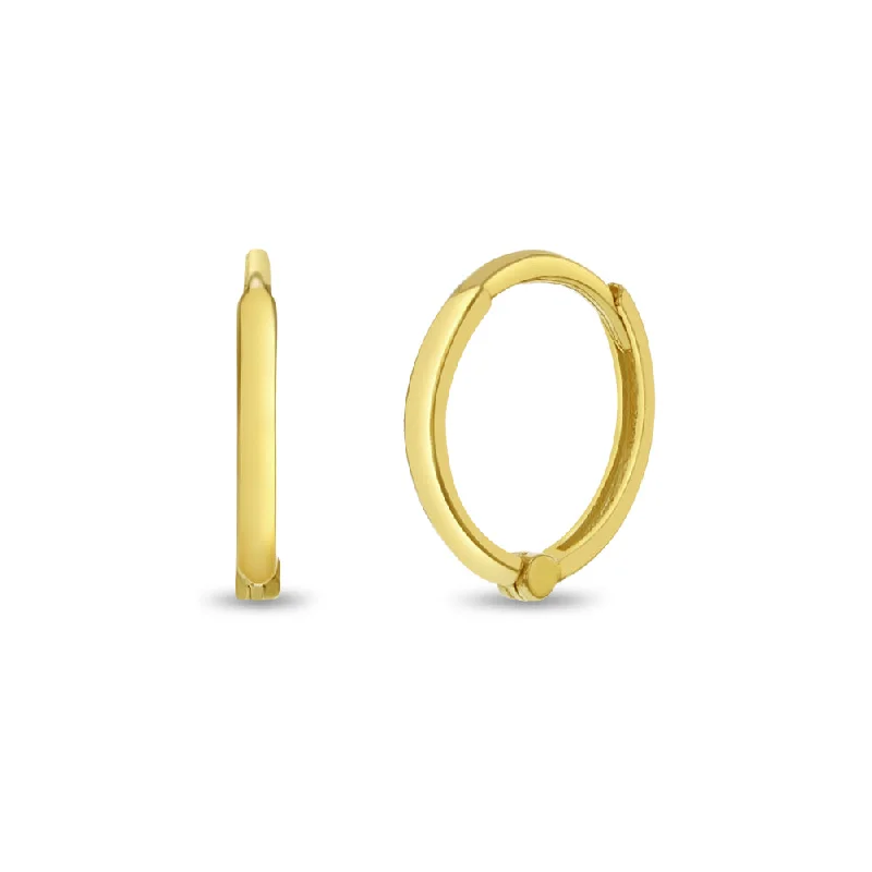 Premium Jewelry Now Available At Special Discounts 14k Gold Timeless Kids / Children's / Girls Earrings Hoop