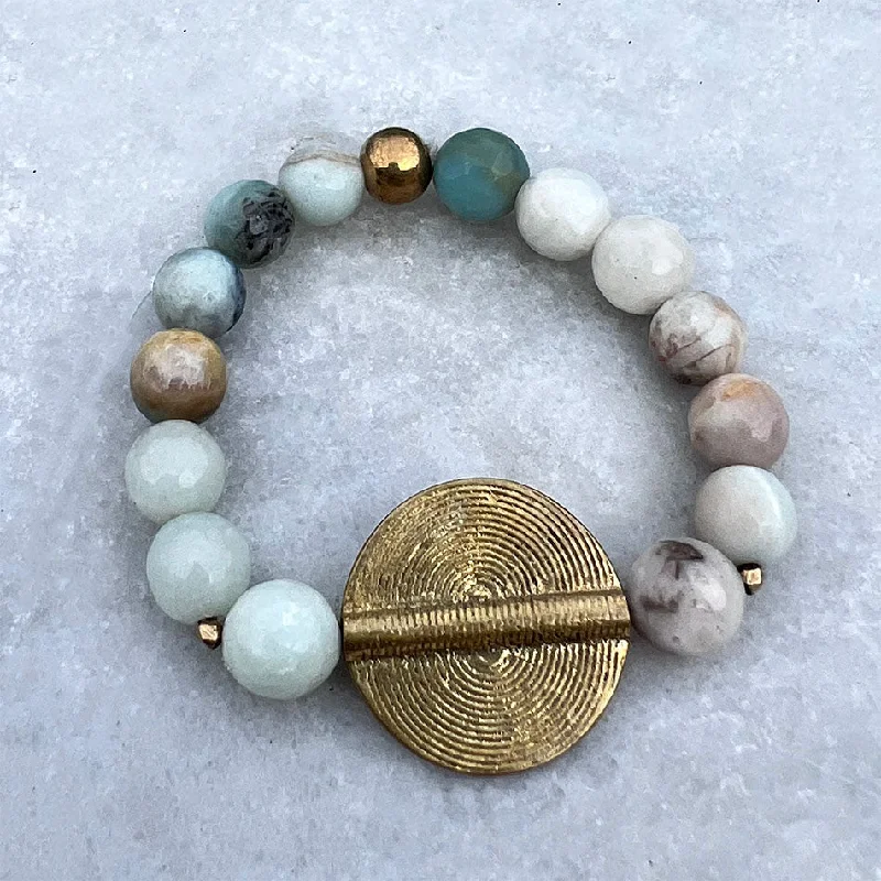 Handcrafted Jewelry Sale – Unique Designs At Low Prices Amazonite Bead Bracelet, India